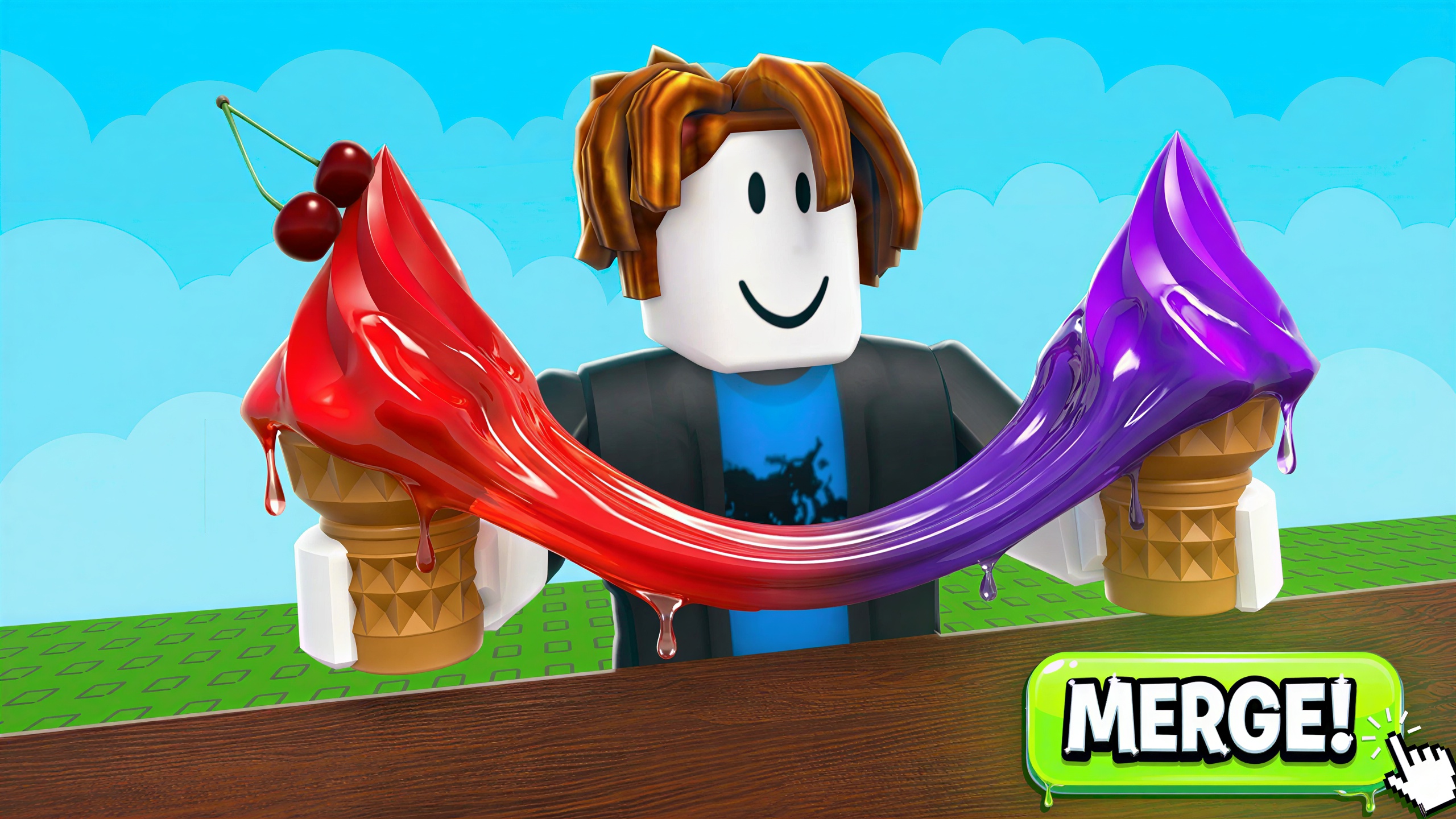 Merge game ice cream collision thumbnail